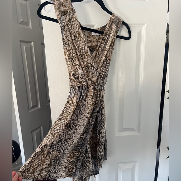 Calvin Klein snake skin romper dress. - Picture 1 of 4